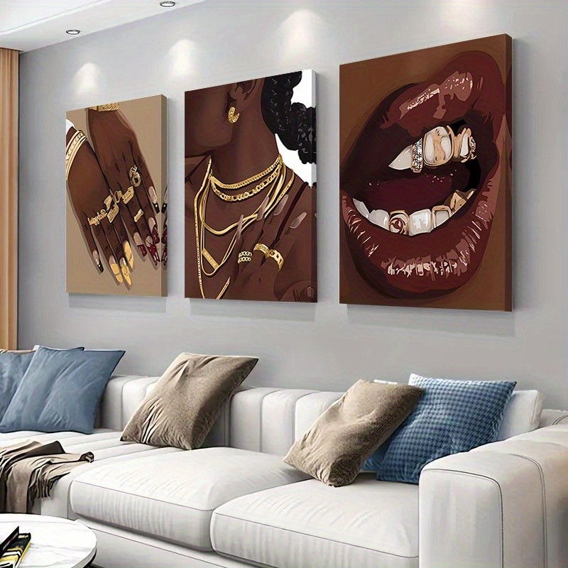 3pcs Framed Abstract Canvas Ar - Picture Frame ulasan dan harga