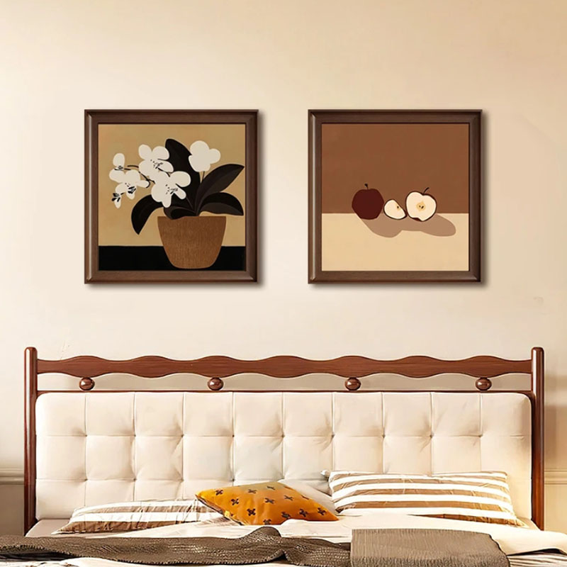 2Pcs Retro Still Life Canvas W - Picture Frame ulasan dan harga