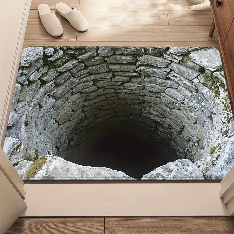 3D Stereoscopic Door Mat Creat - Area Rug ulasan dan harga
