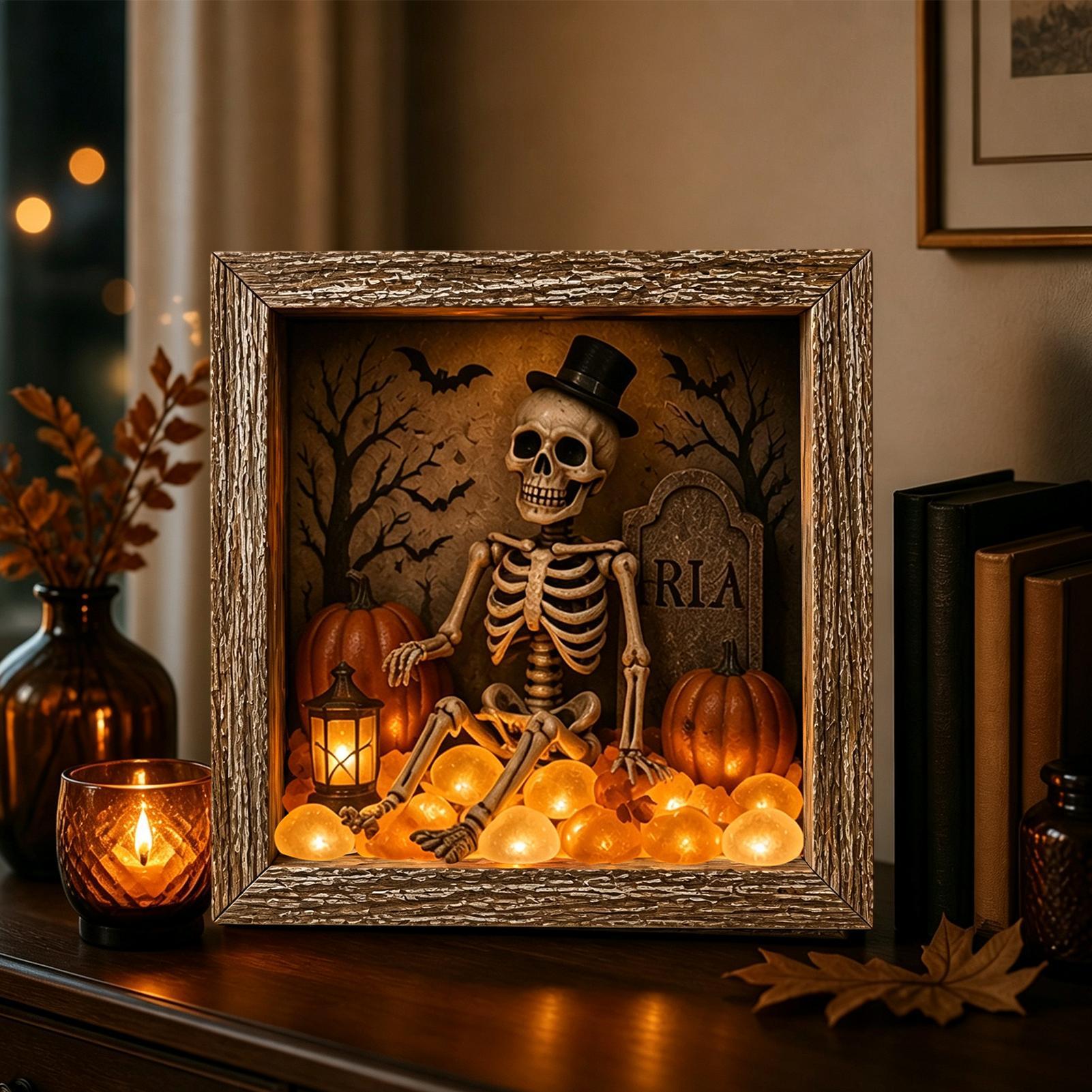 Sea Glass Framed Picture LED M - Picture Frame ulasan dan harga
