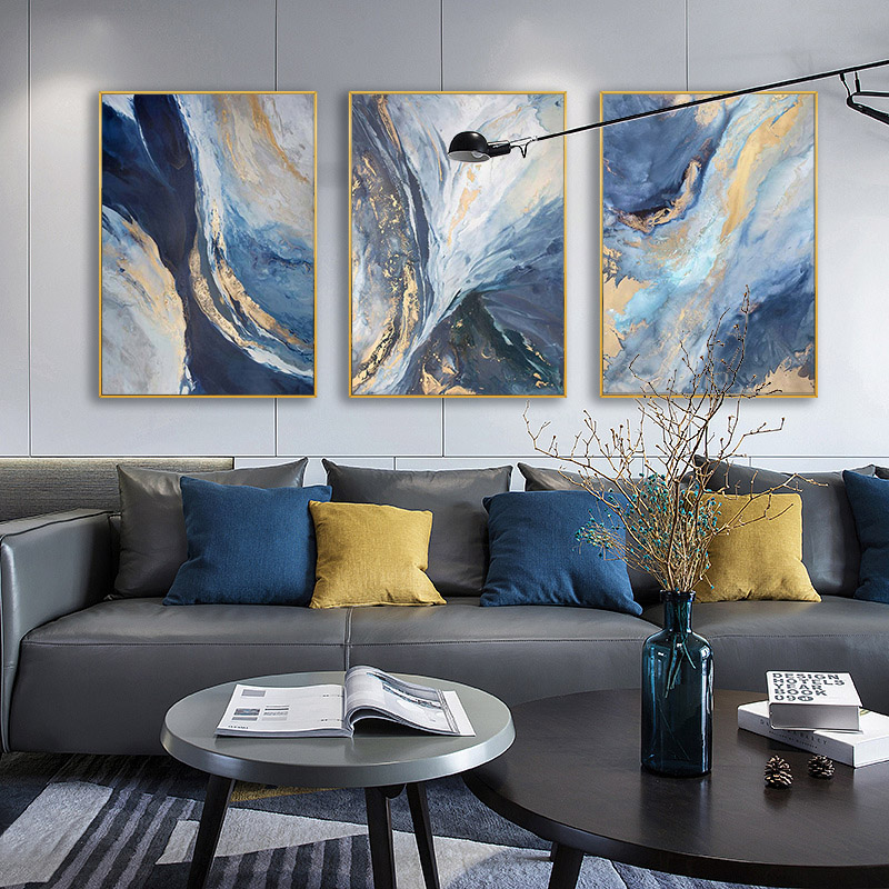 3Pc/Set Modern Abstract Style  - Abstract Canvas Set ulasan dan harga