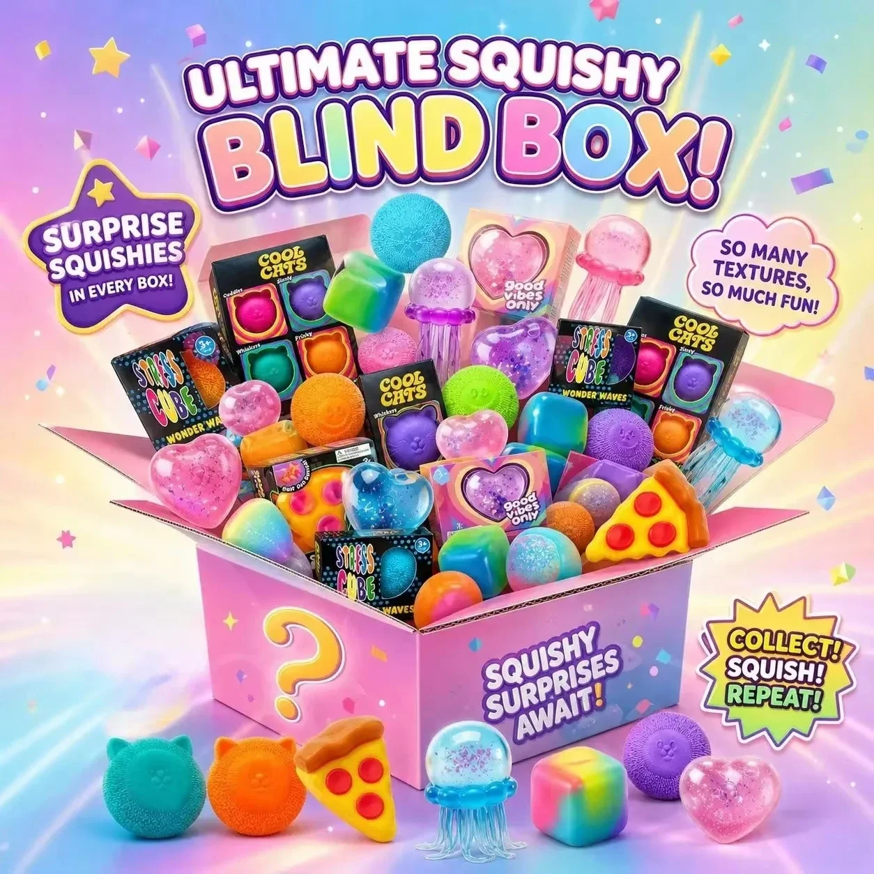 120+Pcs Surprise Box Toys Nove - Curtain Curtain ulasan dan harga