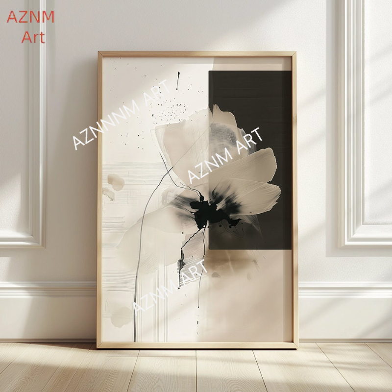 1/2Pcs Minimalist Flower Art P - Abstract Canvas Set ulasan dan harga